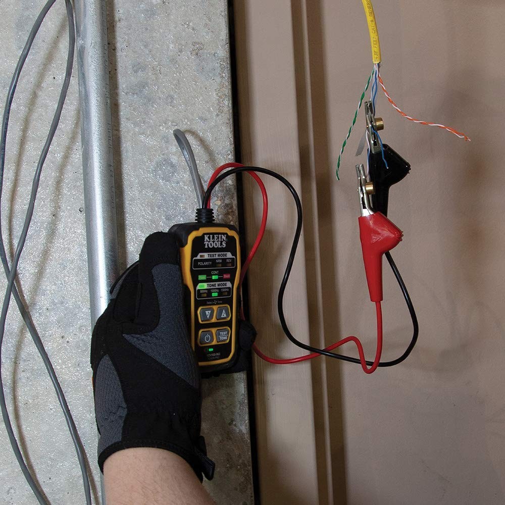 Accurate Wire Tracer with Noise-Reducing Headphone Jack – Continuity Tester Kit