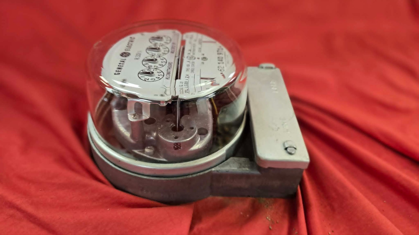 Vintage GE General Electric I-50-A Watthour Electric Meter-Not Tested, R 333 1/3