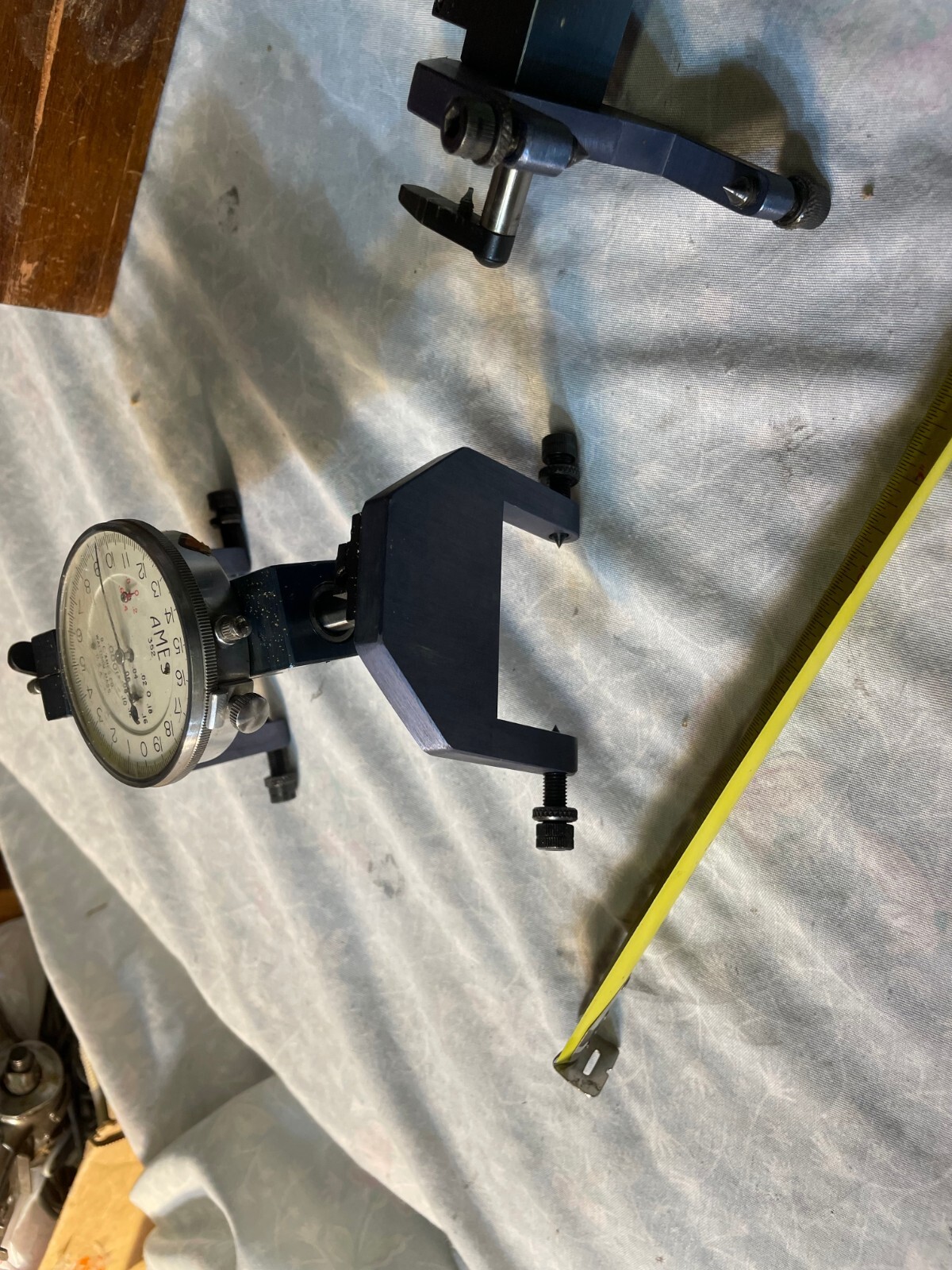 Axial Strain Gage Set Ames 352 Dial Indicators Laboratory Devices