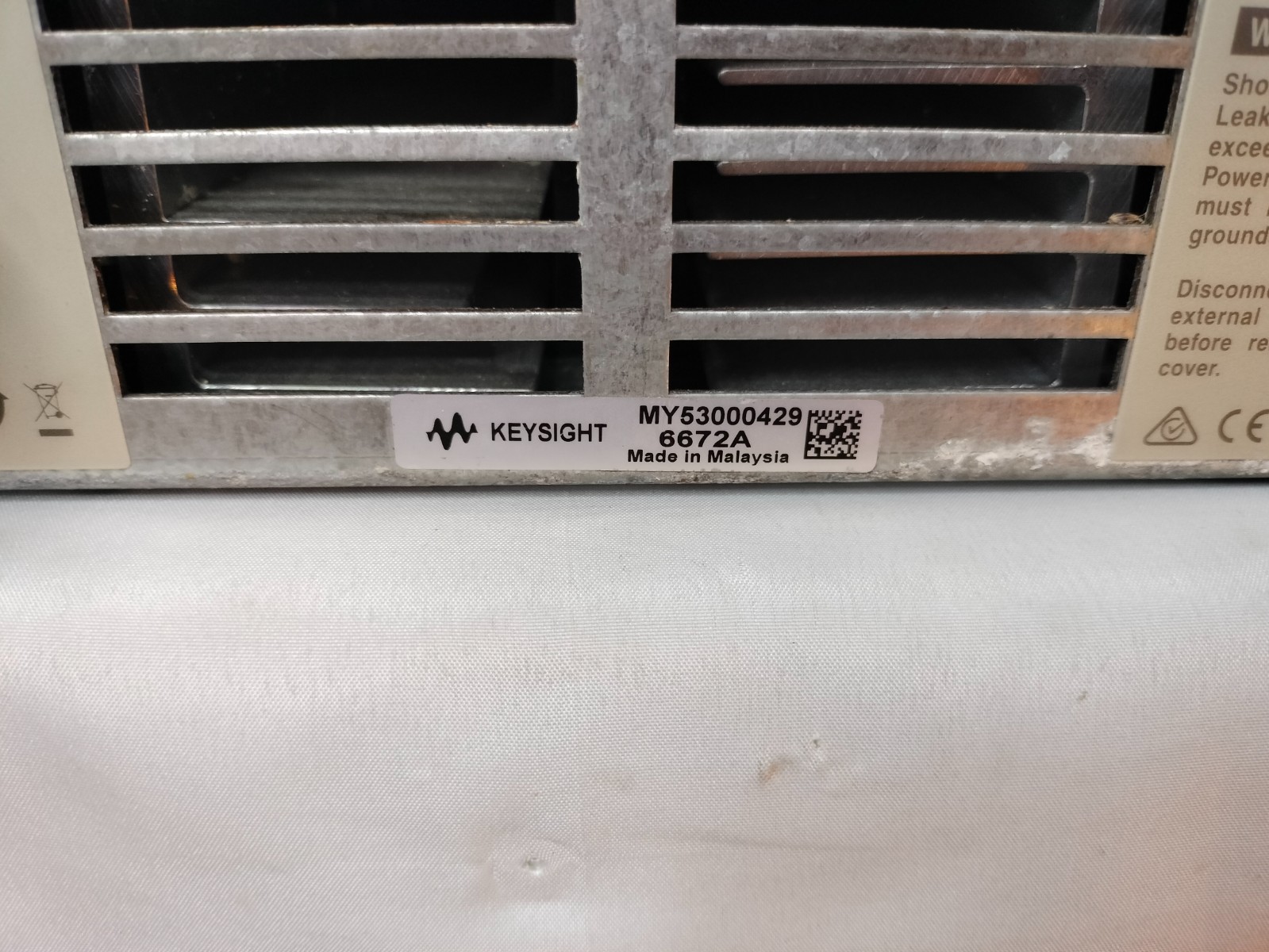 Keysight 6672A System DC Power Supply 0-20V/0-100A Made in Malaysia MY53000429