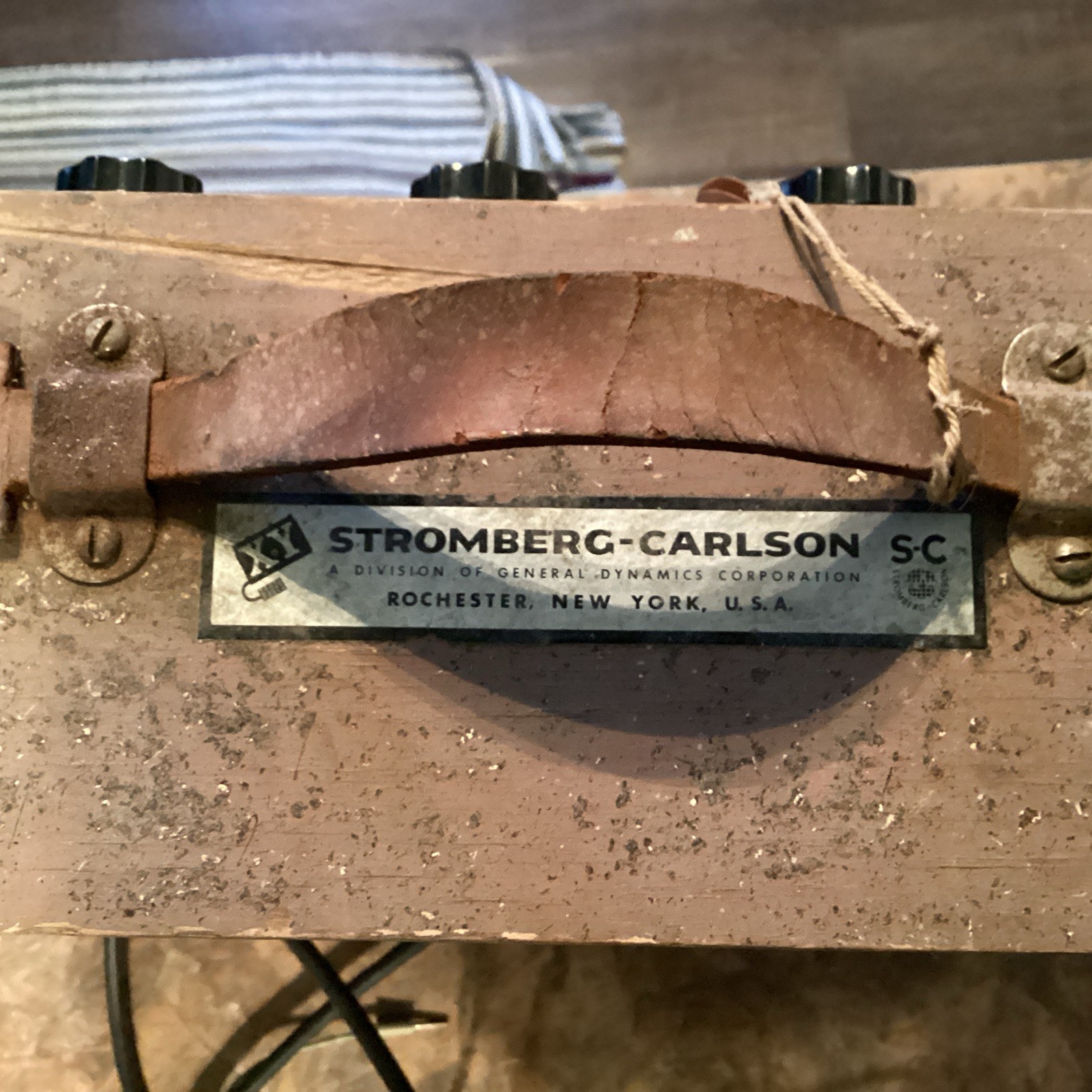 Stromberg Carlson Portable Test Set NO.6-C Current Flow Rochester NY Untested
