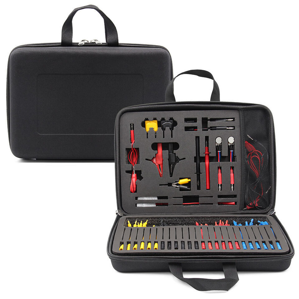 92pcs Multimeter Test Leads Kit Automotive Circuit Test Leads w/ Alligator Clips