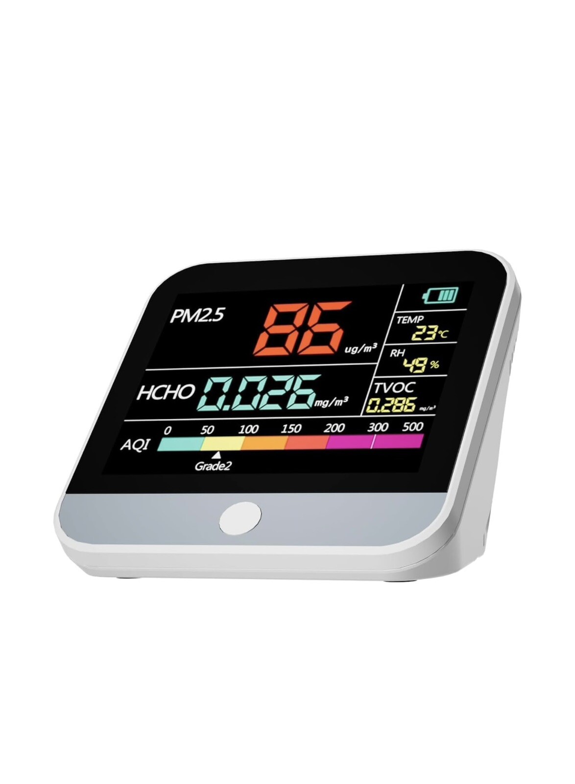 8 in 1 Professional Indoor Air Quality Monitor Indoor Portable – NEW