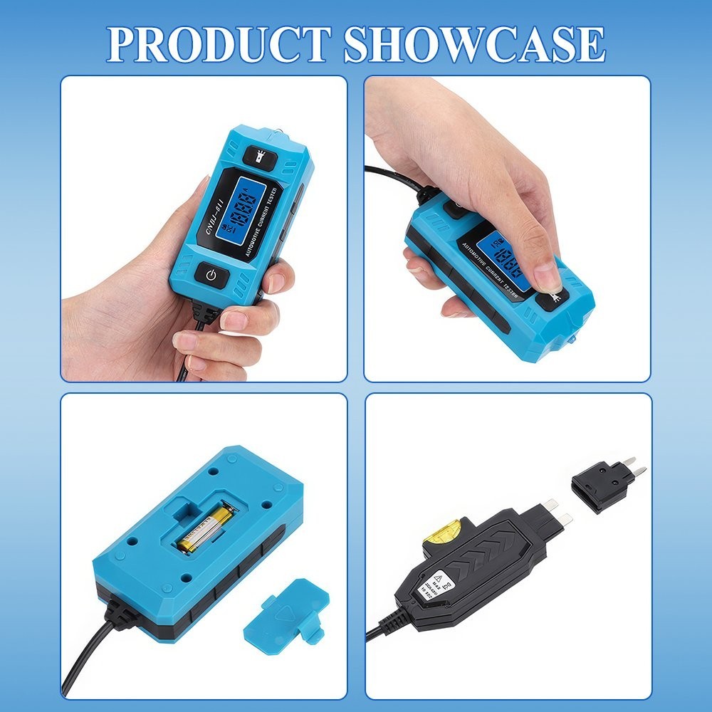 Automotive LED Car Blade Fuse Tester Fuse Leakage for Current Check CNBJ-611