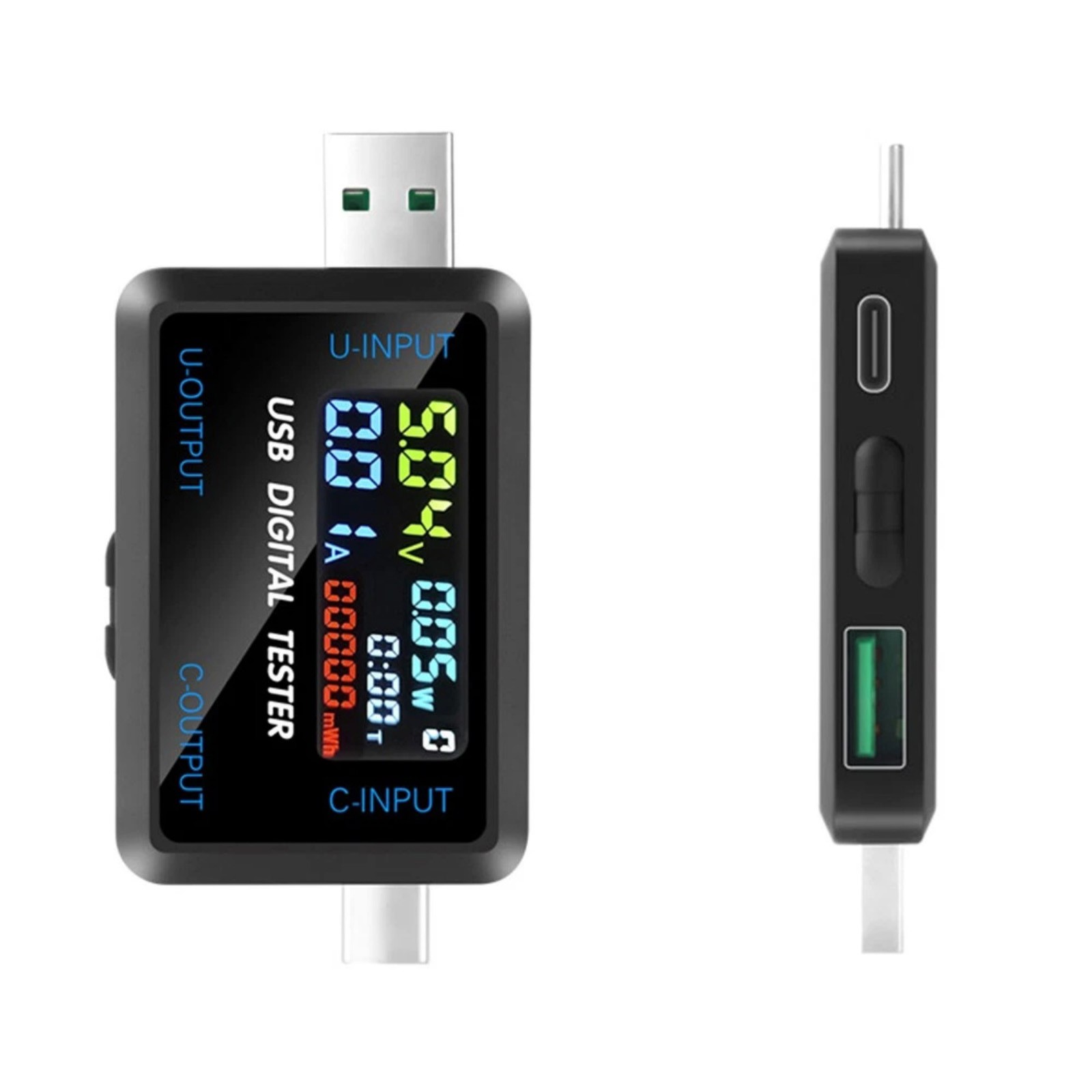 High Quality USB Type C Multimeter Voltage Current Tester with LCD Display