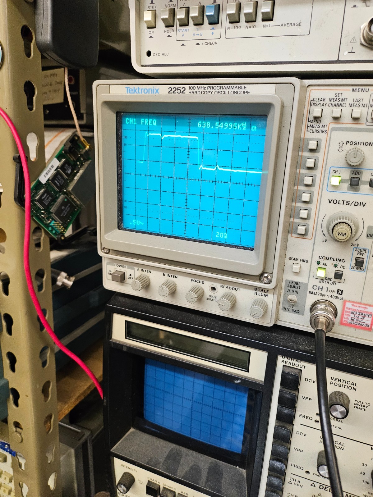 Tektronix PG-502 Pulse Generator – Has output, needs some work, sold AS-IS