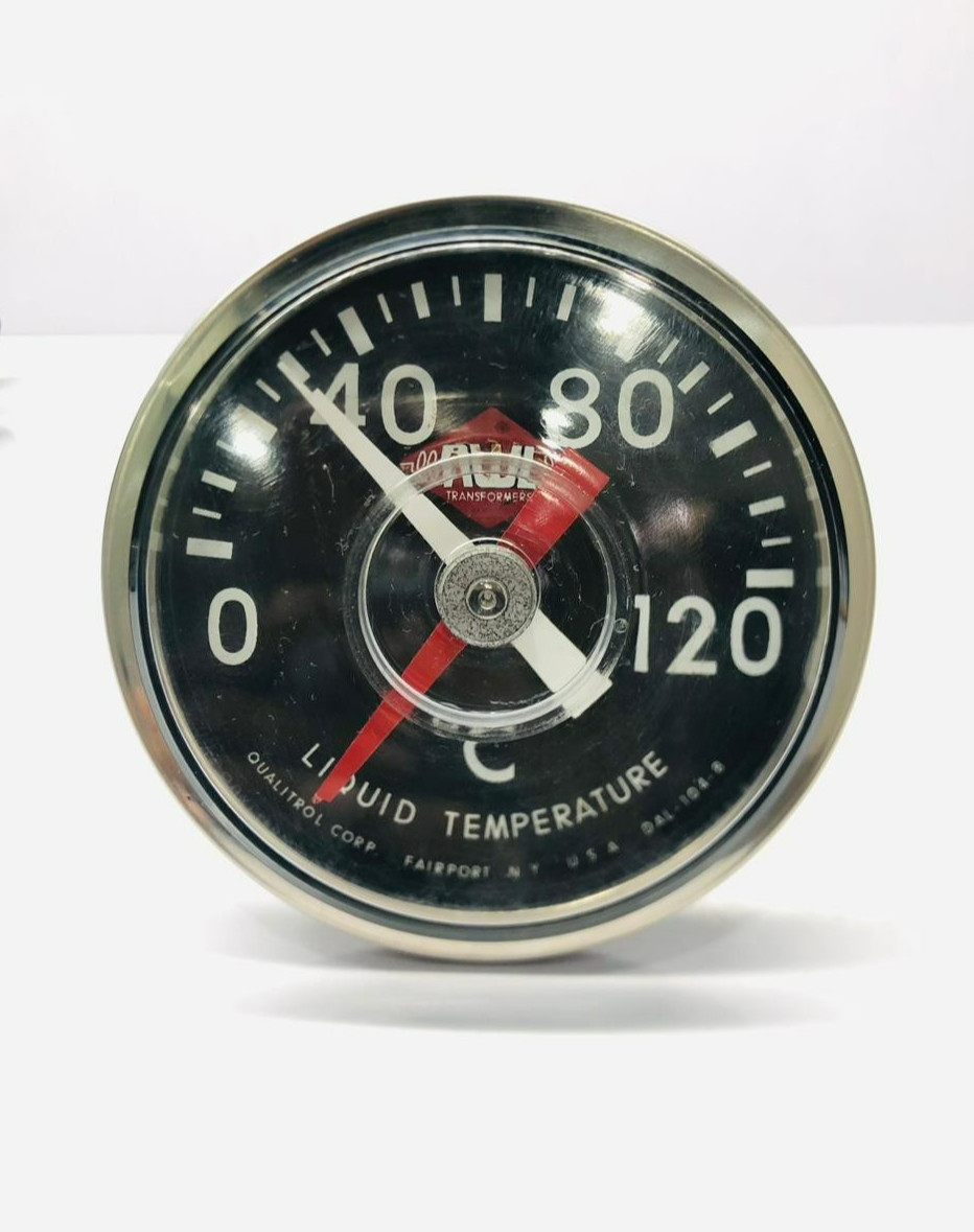 QUALITROL CORP DAL-104-8 0-120 *C LIQUID TEMPERATURE GUAGE FREE FAST SHIP