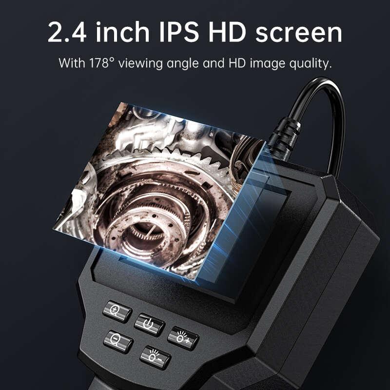 HD 1080P LED Handheld Industrial Endoscope Borescope 8mm Inspection Snake Camera
