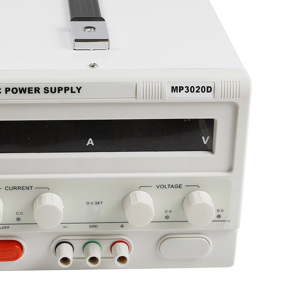0-20A 0-30V Benchtop Lab DC Regulated Power Supply Variable Test Power Source