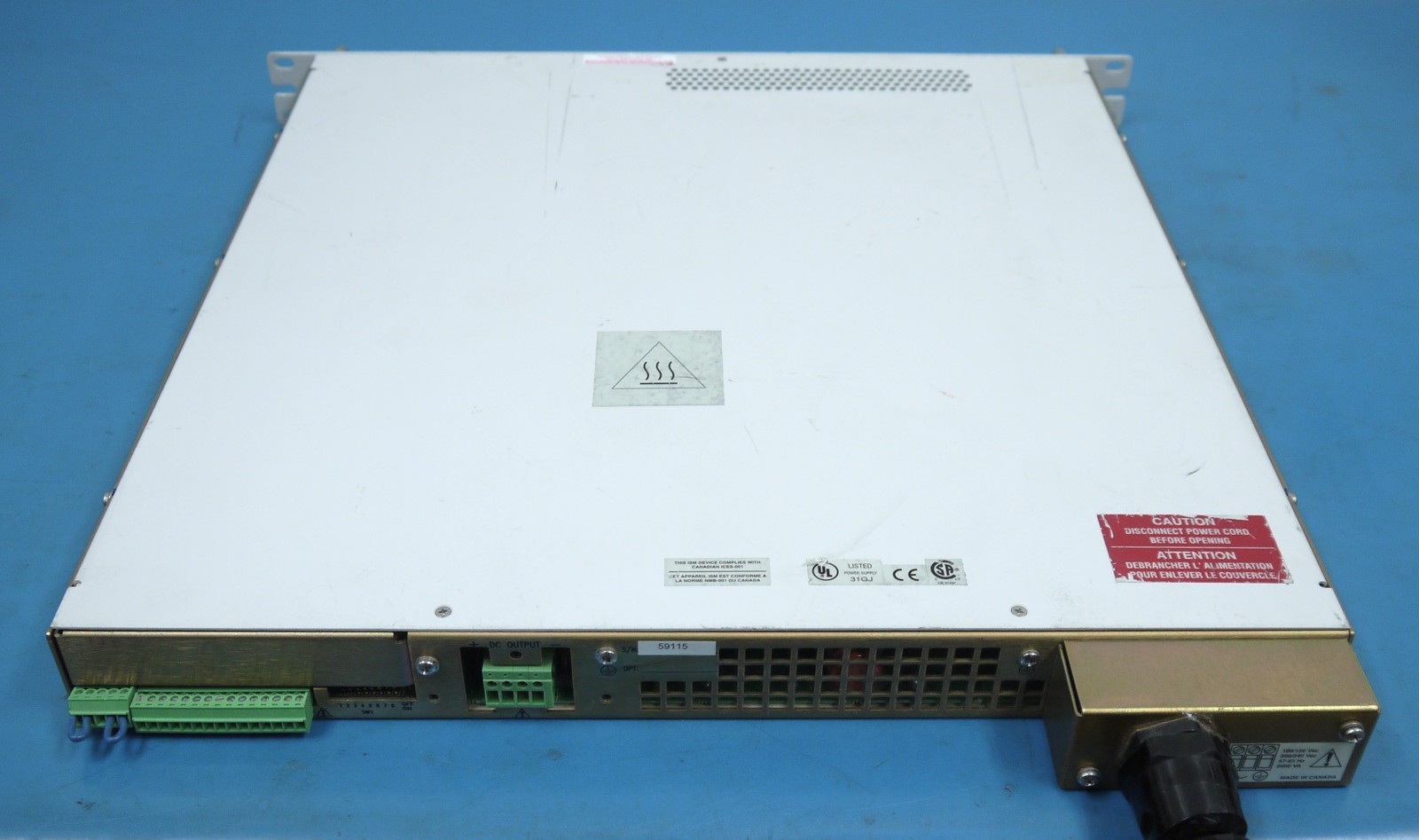 Xantrex XFR 60-20 Programmable DC Power Supply 0-60V, 0-20A, 1200W