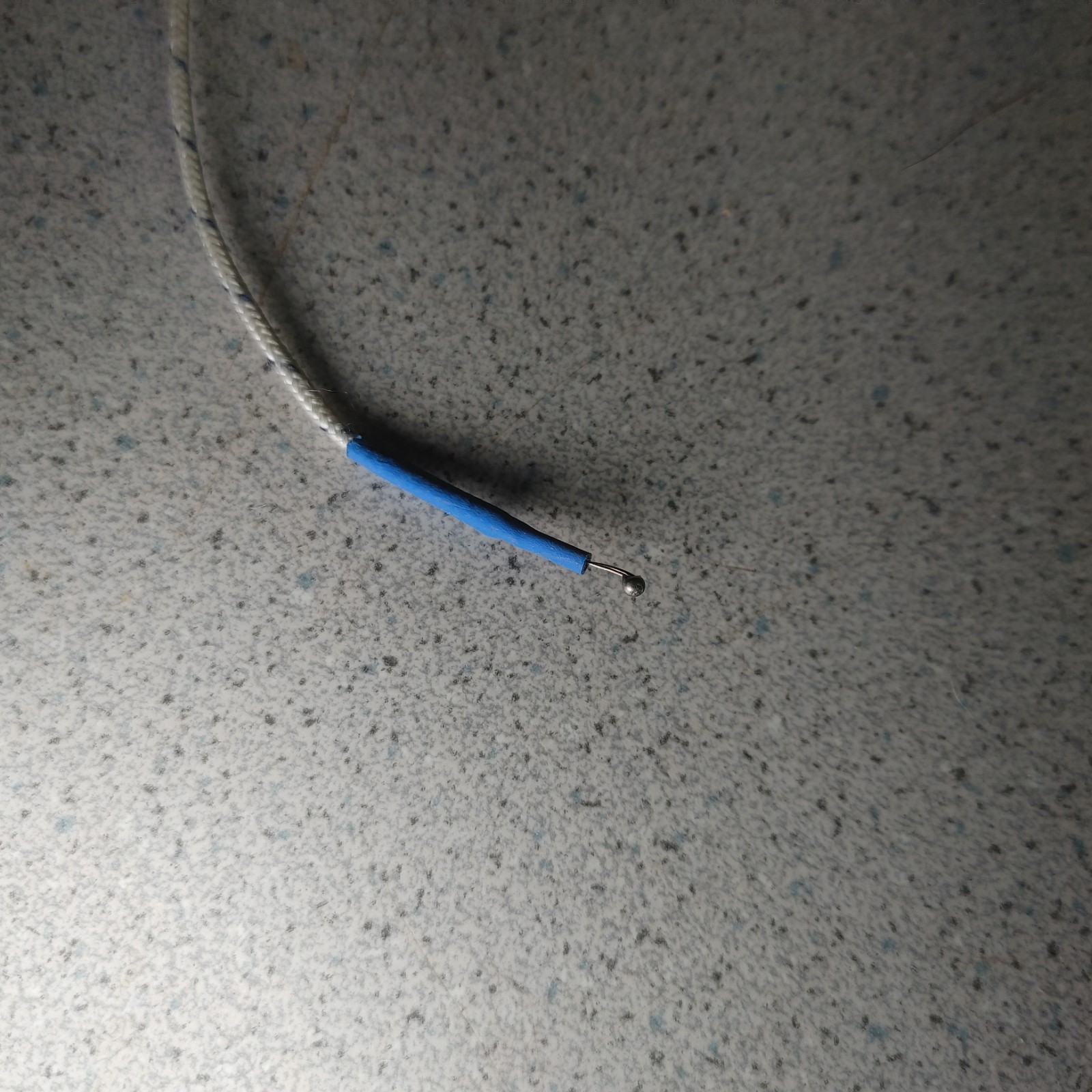 K Type Thermocouple Temperature Probe Sensor Wire Flex 36 In Chromel + Alumel