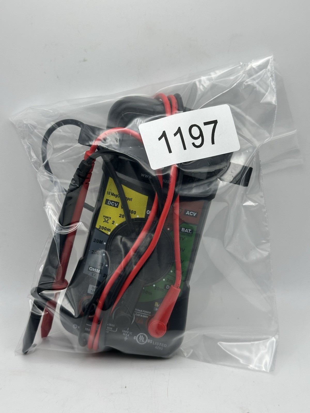 Innova Digital Multimeter Model 3310+ With Leads 2004 EUC