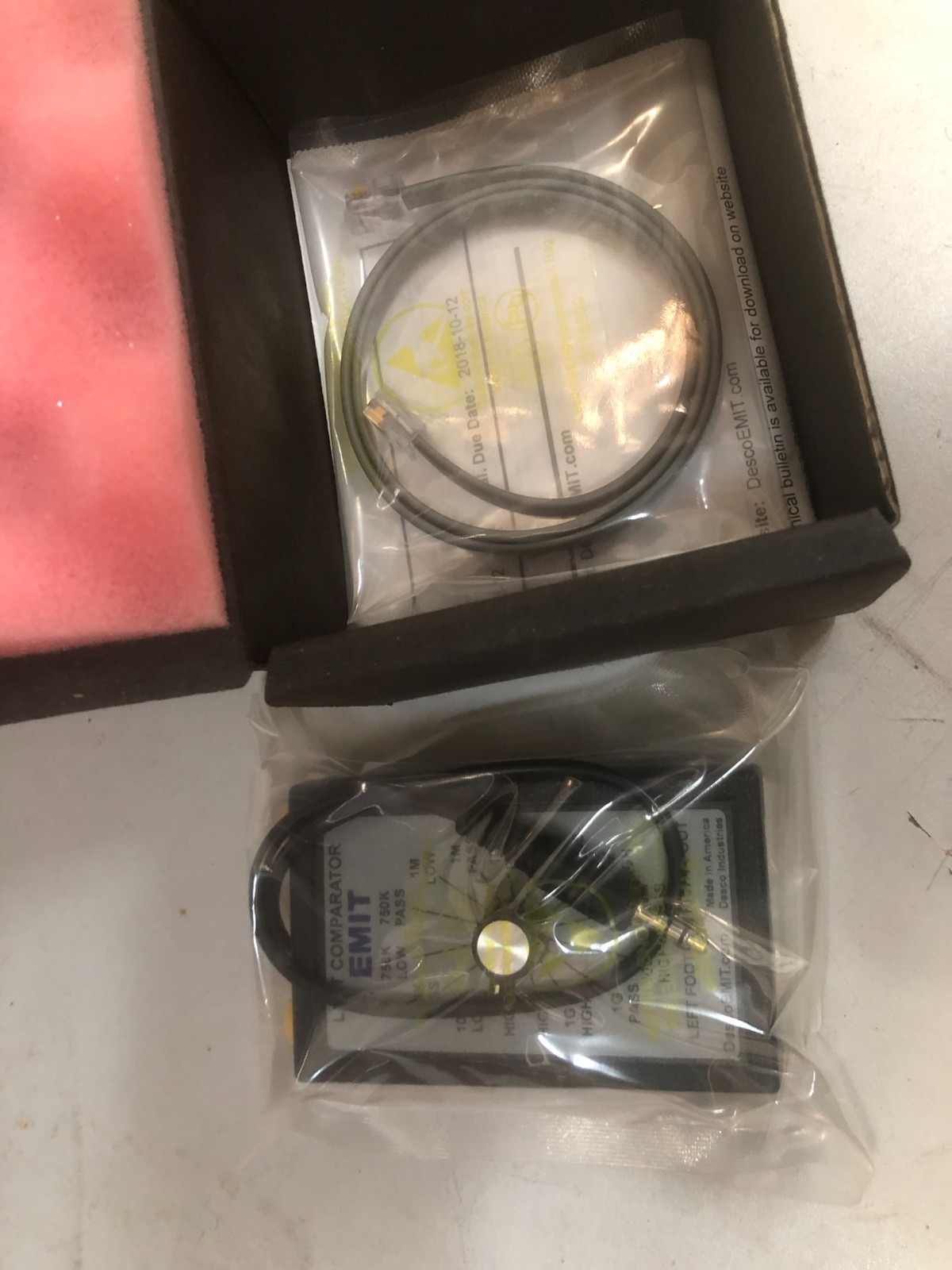 Desco EMIT Limit Comparator 211ST0424 ESD Static Calibration Tester Boxed New