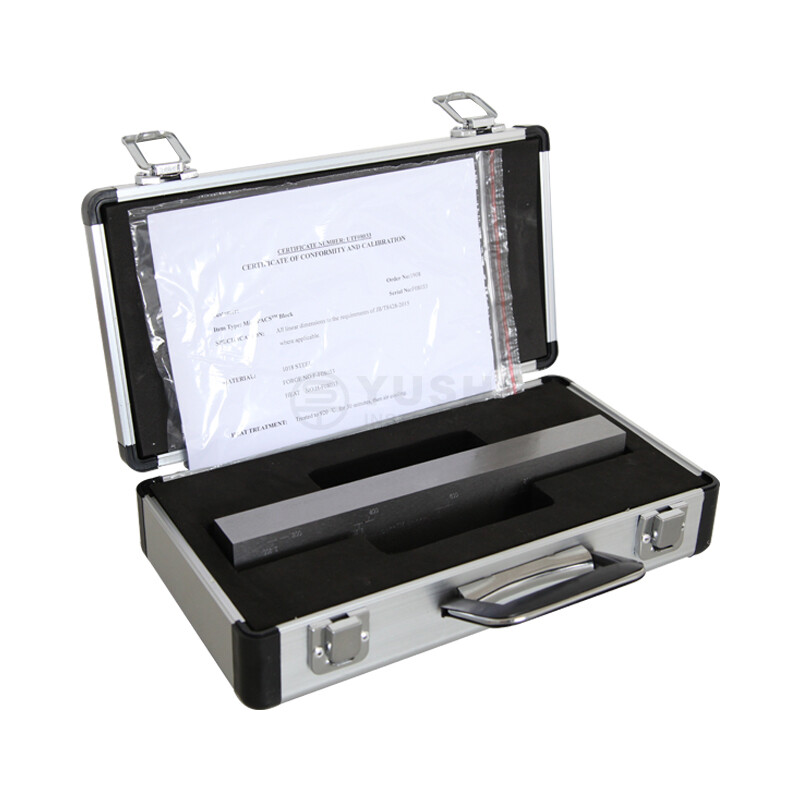 YUSHI Mini Phased Array Calibration Test Block Standard PACS Block 1018 Steel