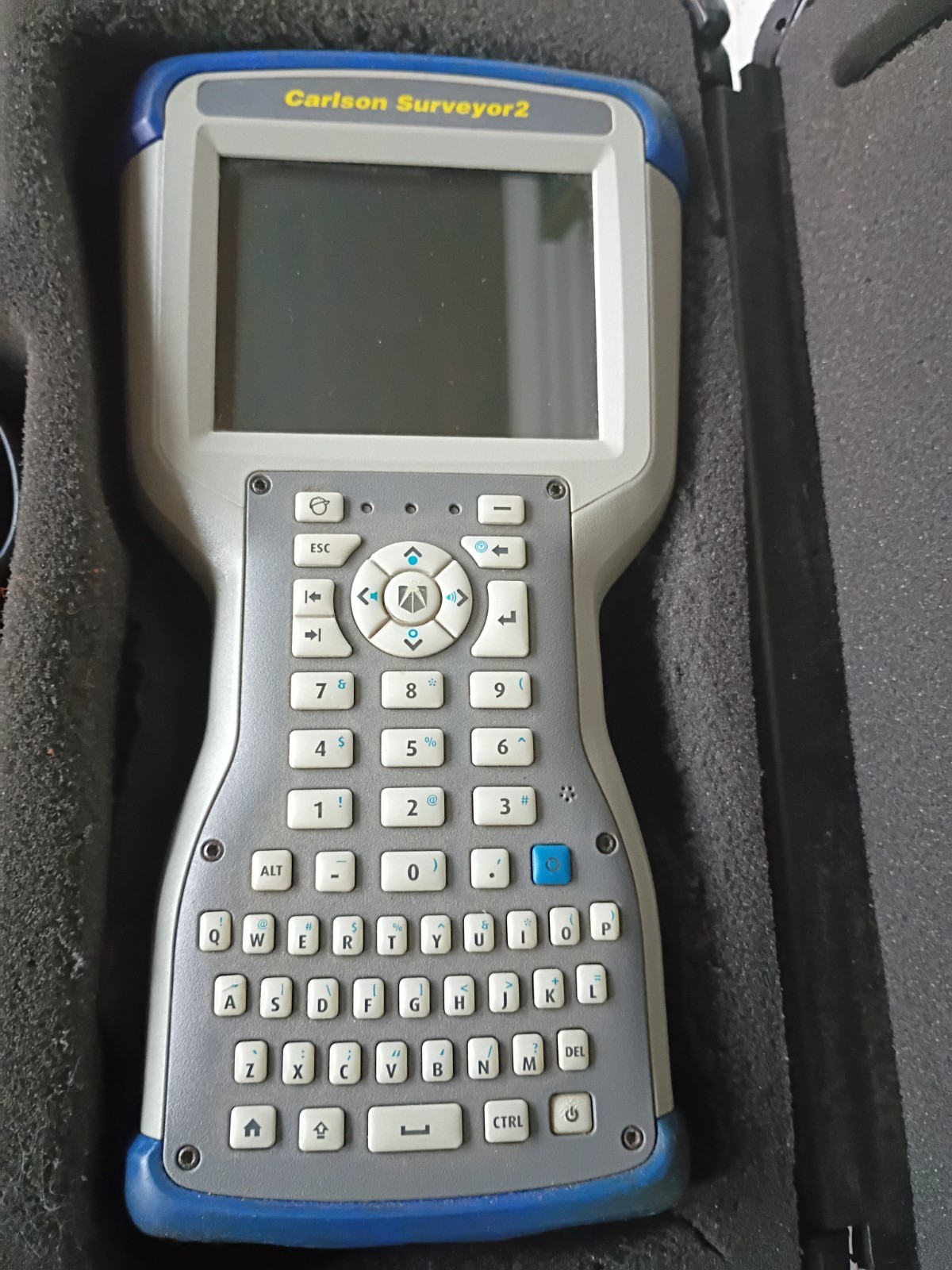 Carlson Surveyor 2 Ruggedized Data Collector with Case parts repair SurvCE 6.0