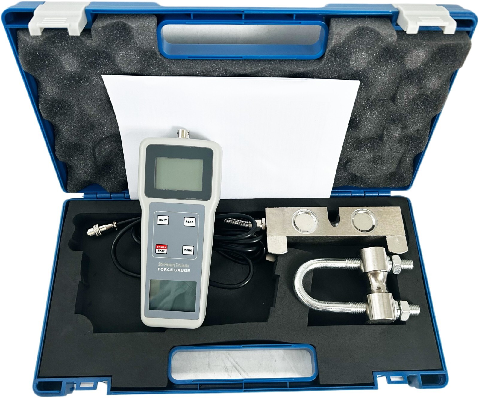 Side Pressure Tensimeter With 4 Measurement Unit For Selection N Kg Lb ±1000kgf