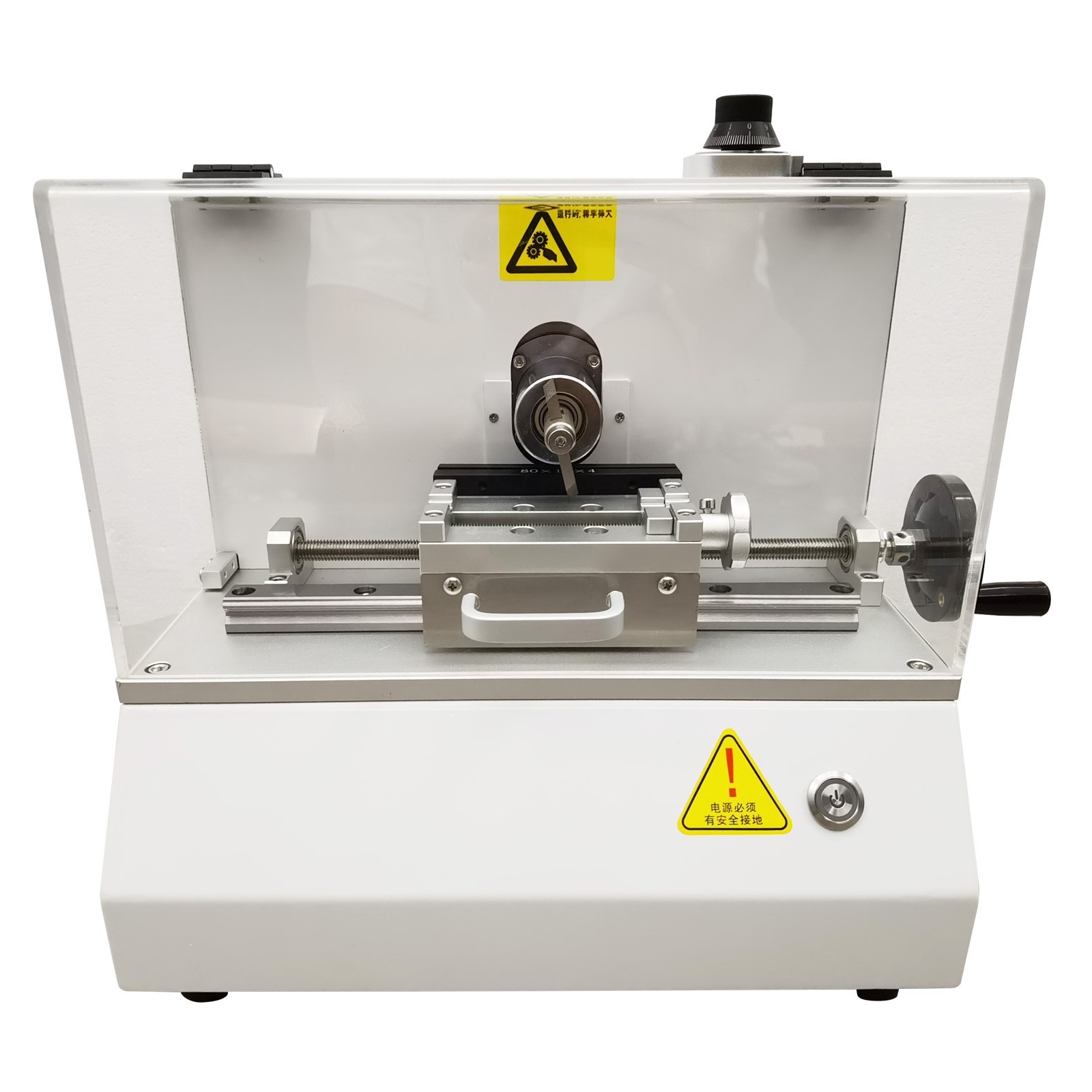 Electric V-type Notch Sample Making Machine 110V Rubber Notching Machine