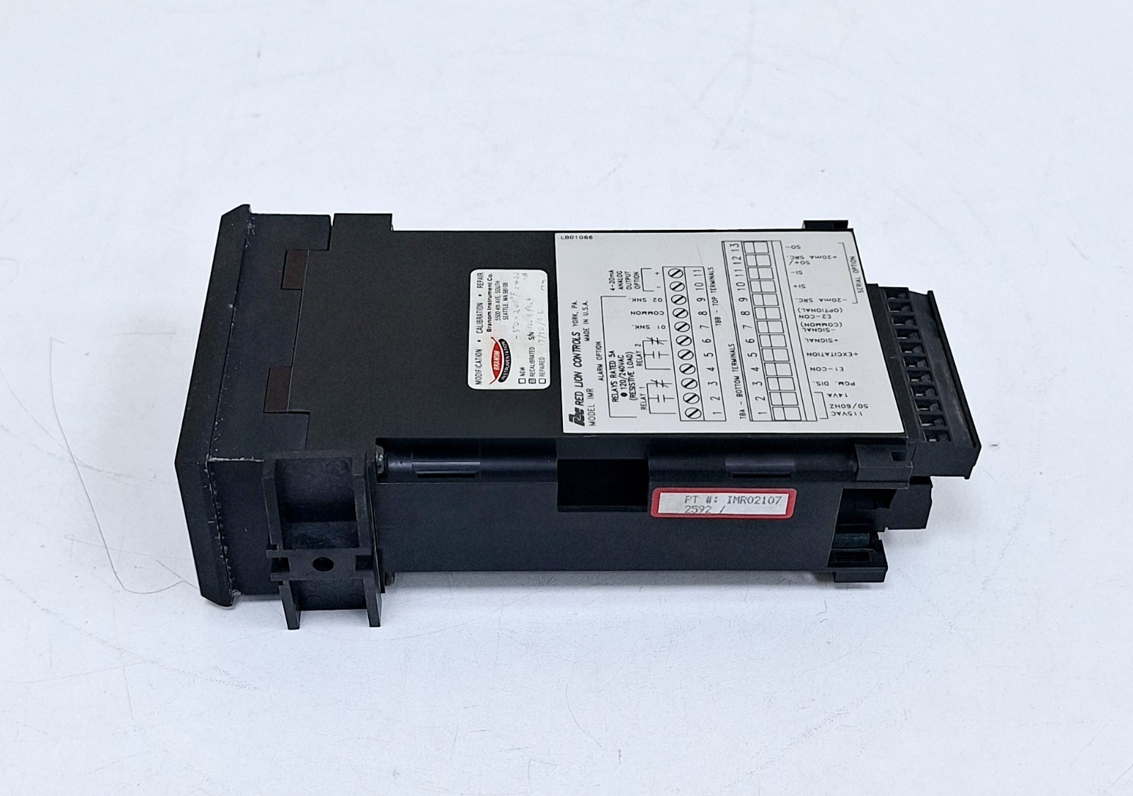 Red Lion Controls Model IMR / LB01066 Digital Temperature Meter 4-20mA