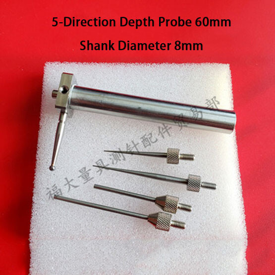 1Set New for TESA TRIMOS Height Indicator Probe 5-Direction 60 80 120mm