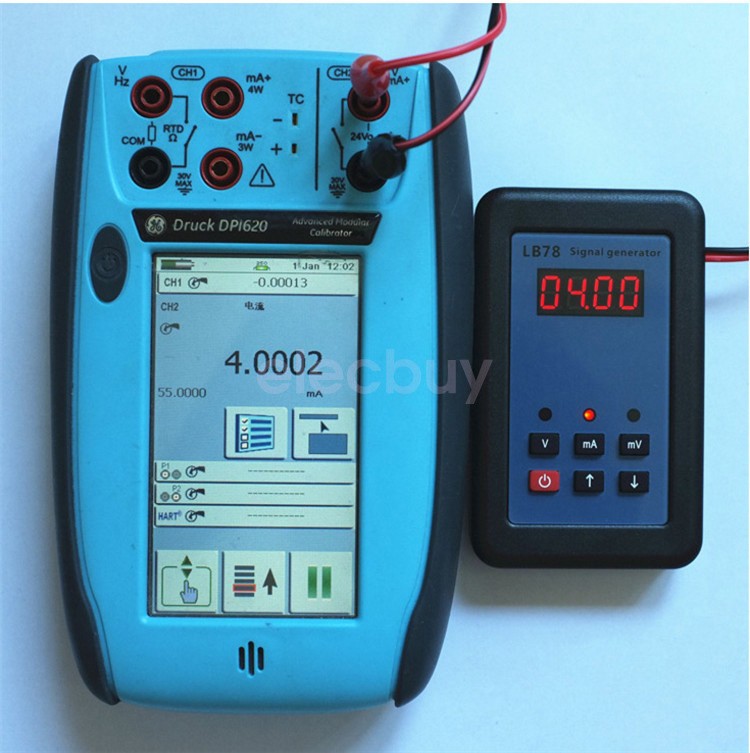 4-20mA Signal Generator LB78 0-10mV Current Voltage mV Resistance Temperature