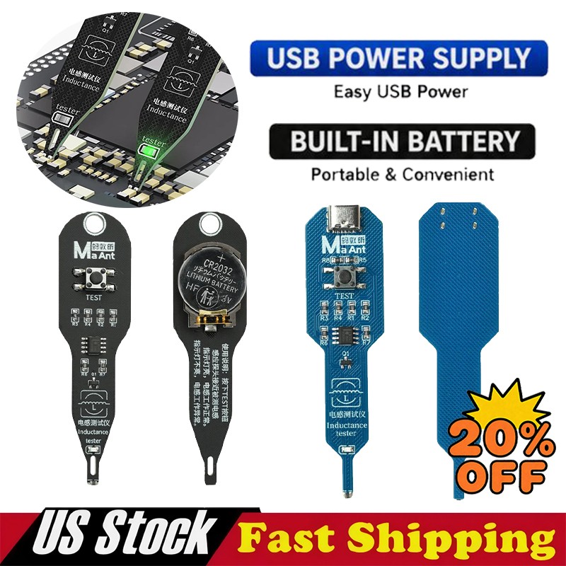M093 Inductance Tester Motherboard Coil Tester Inductor Detector Repair Tool SP
