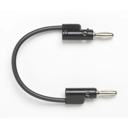 Pomona Electronics B-36-0 Test Leads, Black, 5000 V, 18 Awg, 36 In