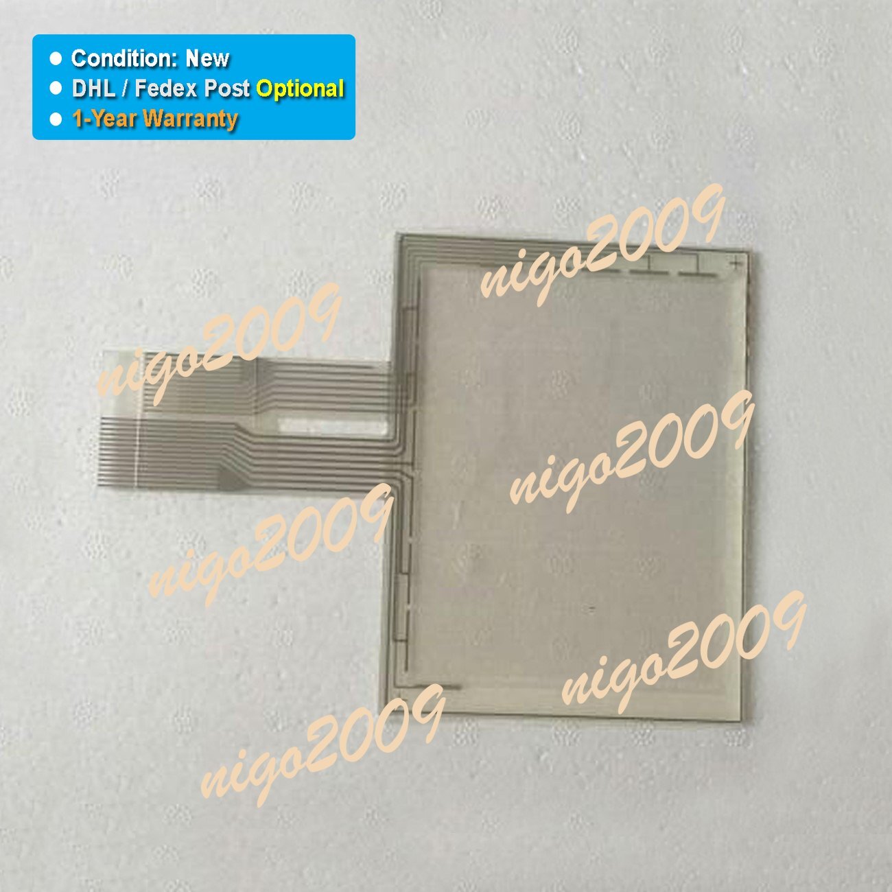New Touch Screen Glass Fit for HIOKI 3522-50 LCR HiTESTER One-Year Warranty