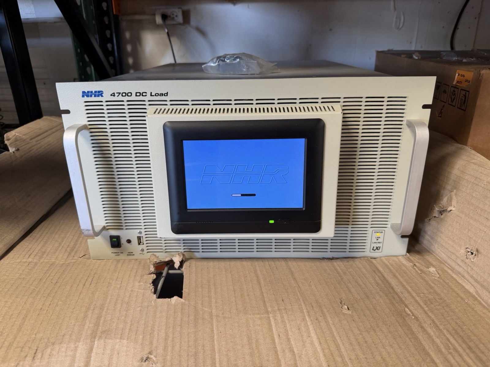 NH Research 4700 LXI DC Electronic Load 6kW 1200A 120V Touchscreen 1109364