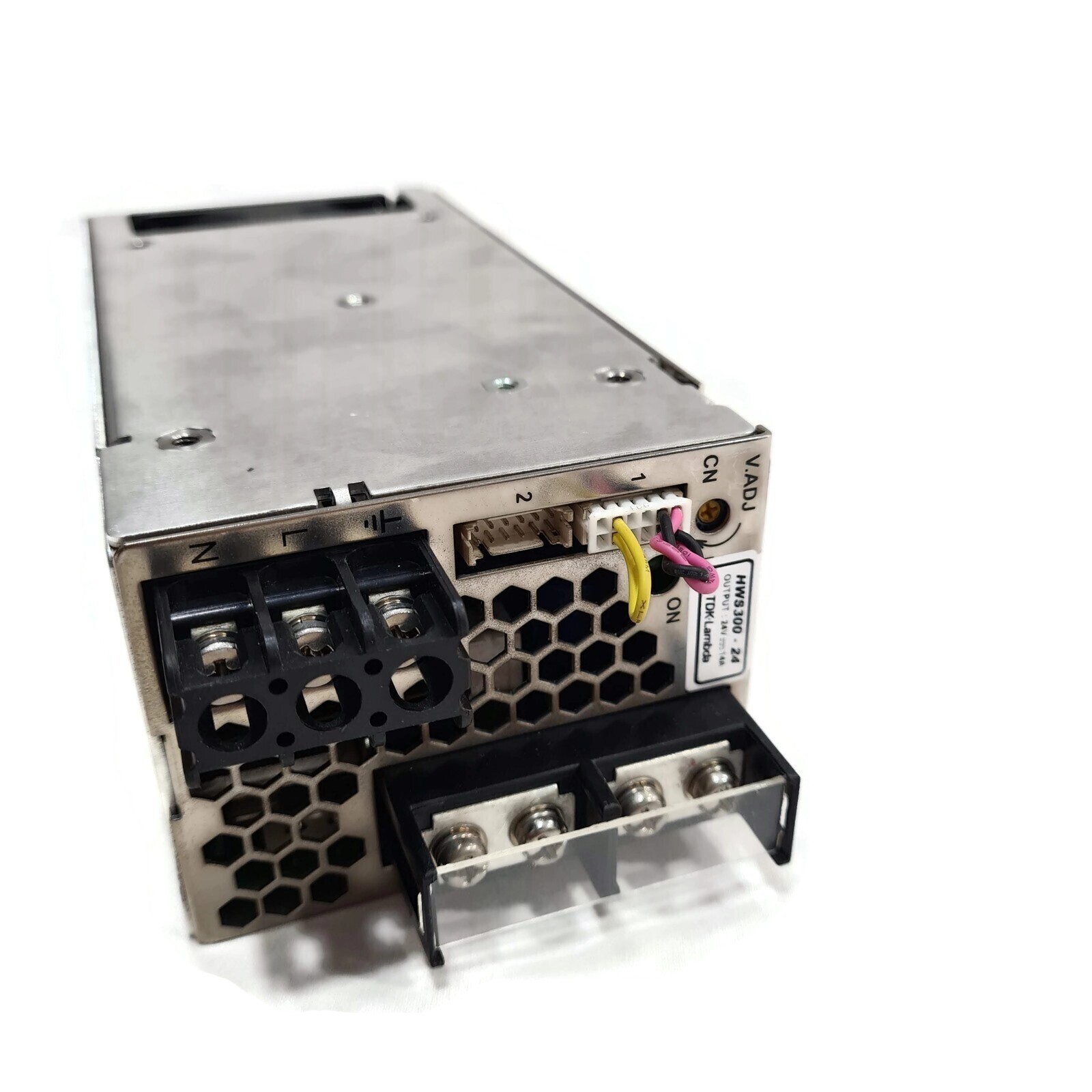 TDK-Lambda HWS300-24 Power Supply. 24 Volts 14 Amps. Made in Malaysia