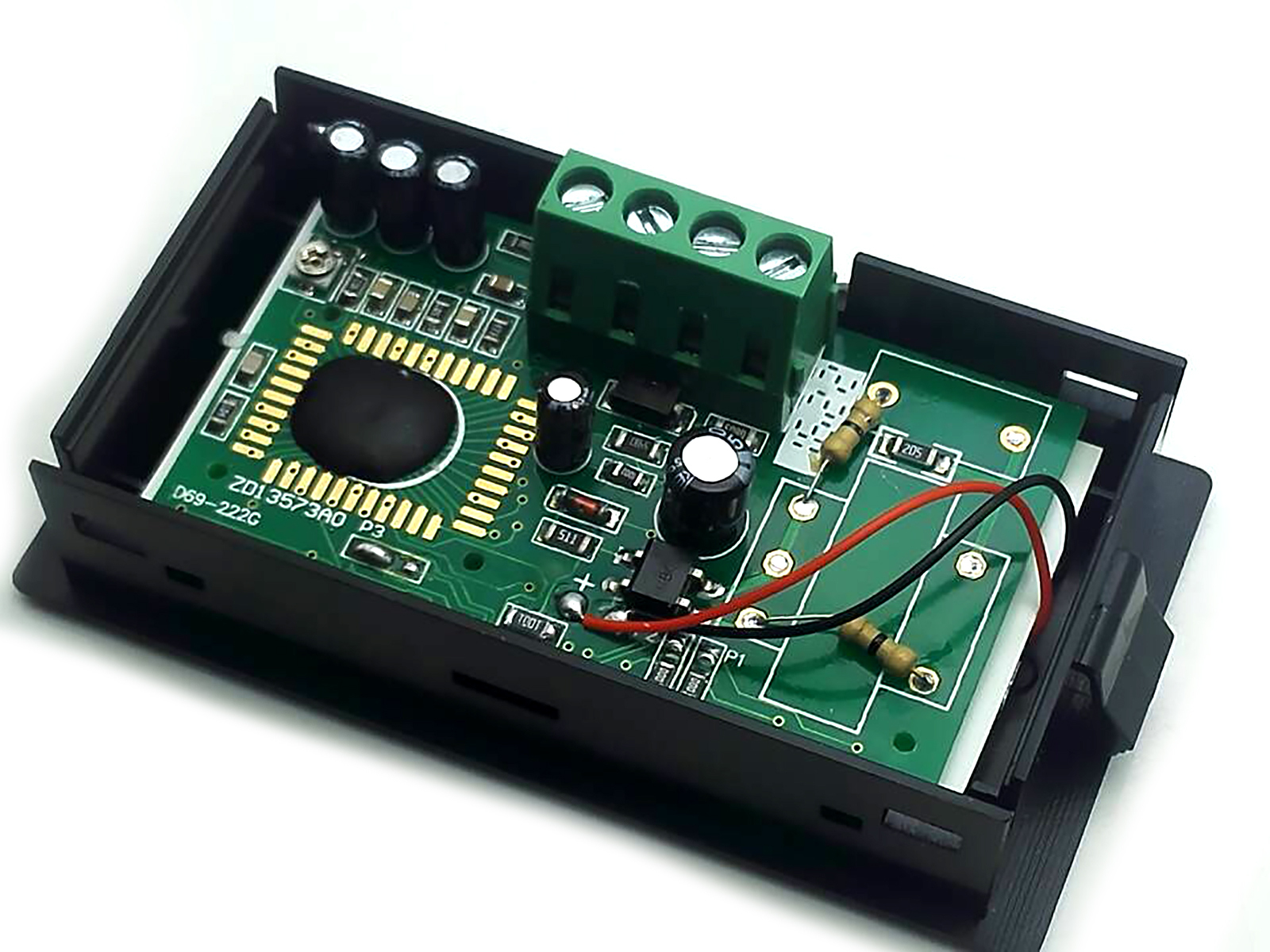 Blue LCD Digital Volt Panel Meter Voltmeter AC 0~200V 4 Wire