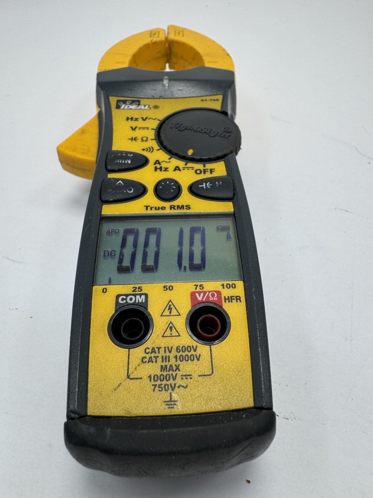 Ideal 61-765 660A 1000V AC DC TightSight Clamp MeterTRMS Capacitance Frequency