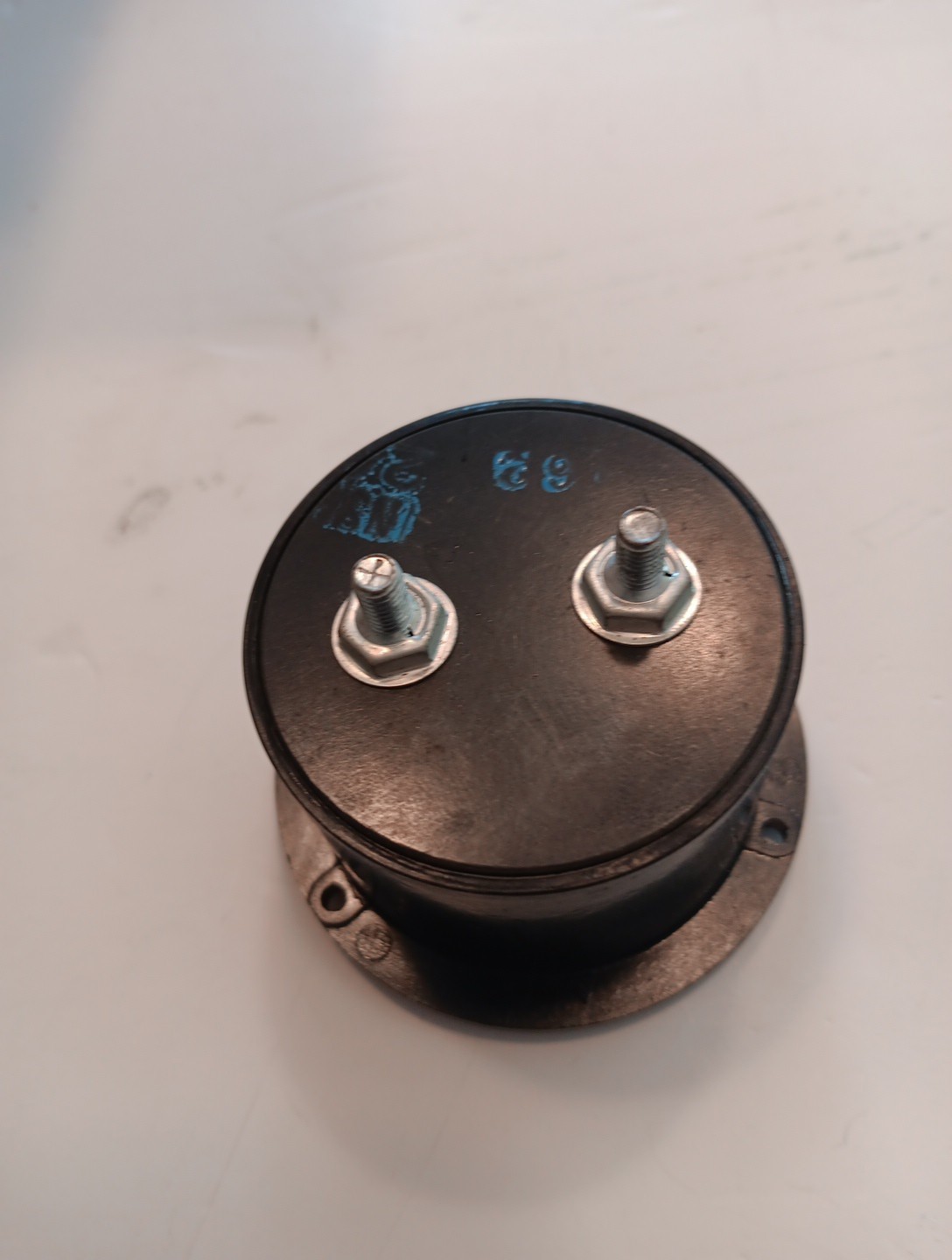 Vintage Gauge, Unbranded, Null/Sense, Round, 2.5″, Untested As Is, Steampunk?#3