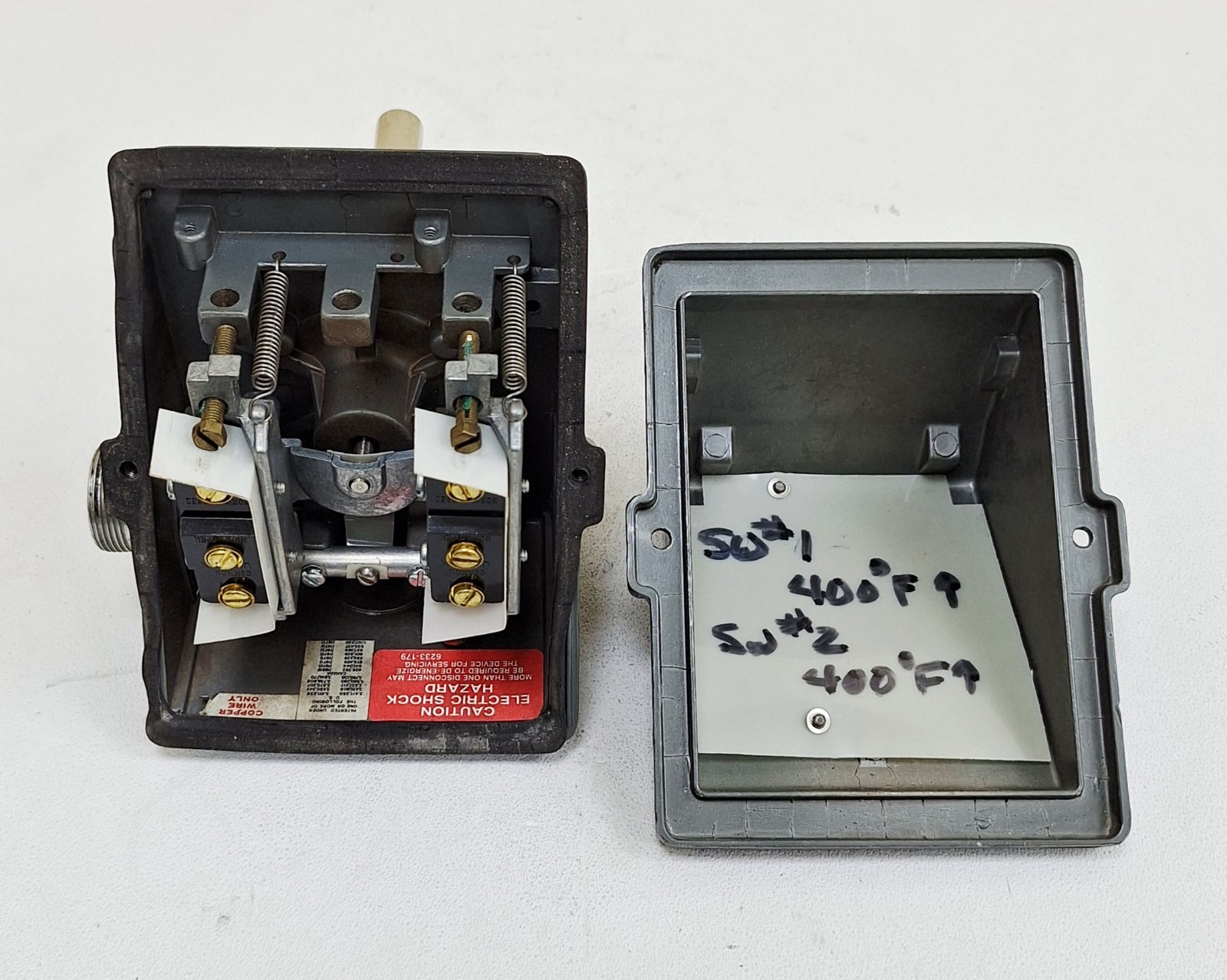 United Electric C402 / 120 Temperature Switch 0-225F / -15+105C