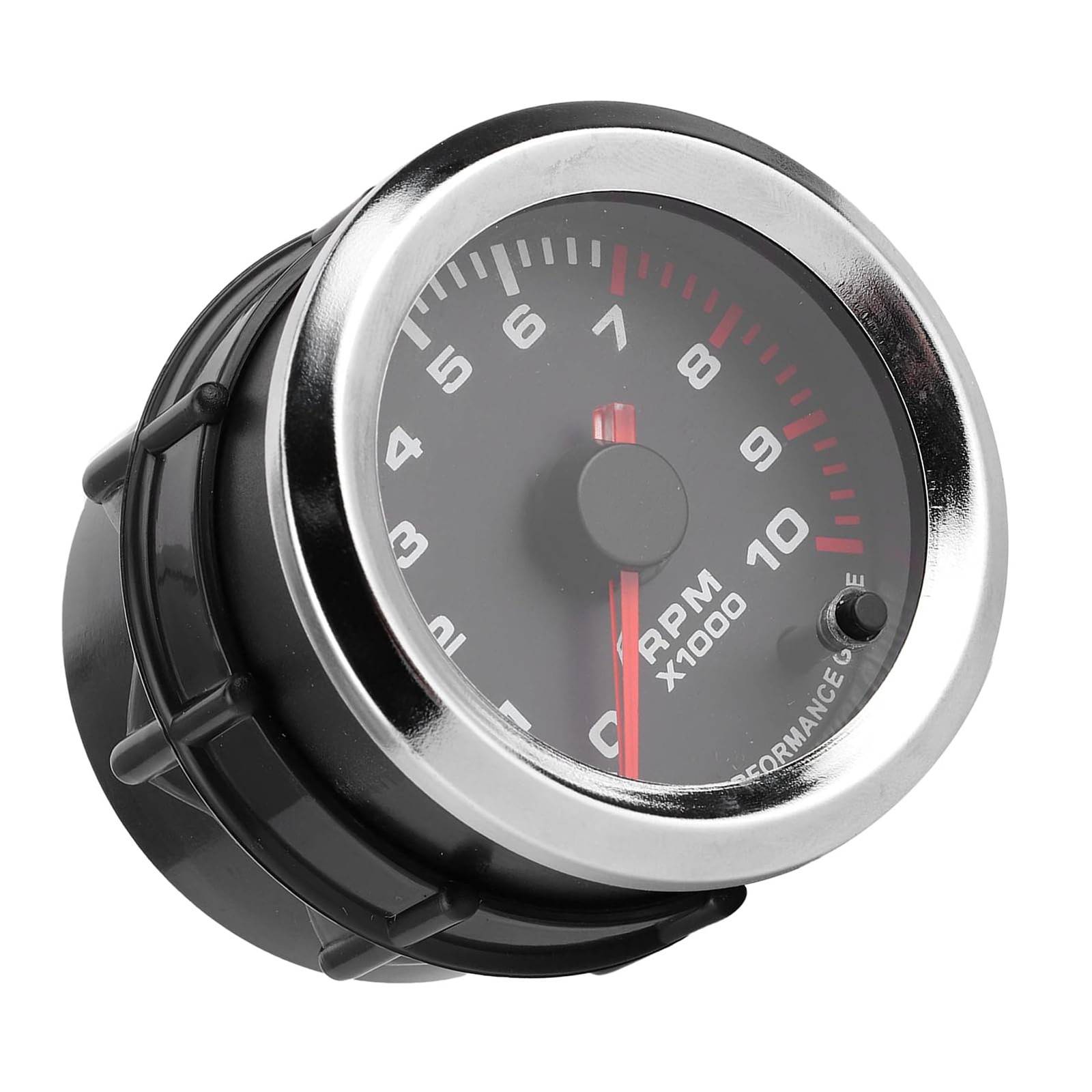 Universal Tachometer, 2in 10,000 RPM 7 Colors LED Shift Light Tachometer Gaug…