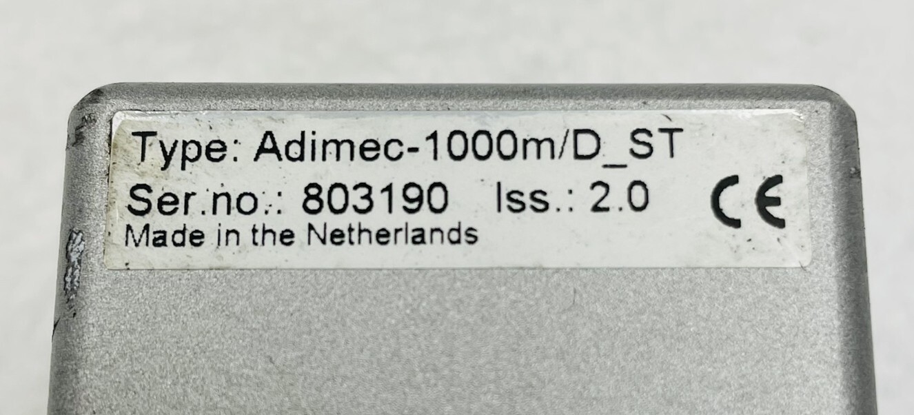 STI Adimec-1000m/D_ST CCD Camera