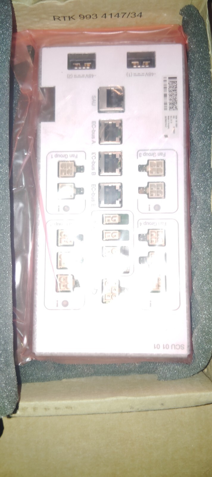 Ericsson SCU 01 01, BGM 136 1006/1 Support Control Unit Made In Hungary Vi02
