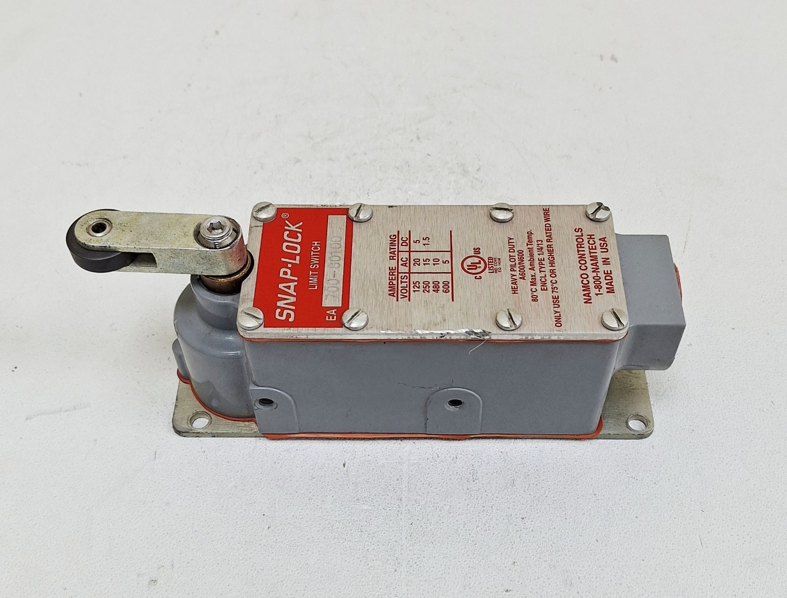 Namco Controls 700-80100 Snap-Lock Limit Switch