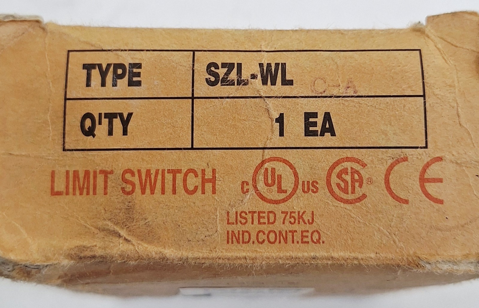 Honeywell SZL-WLC-A Limit Switch 5A 240V AC