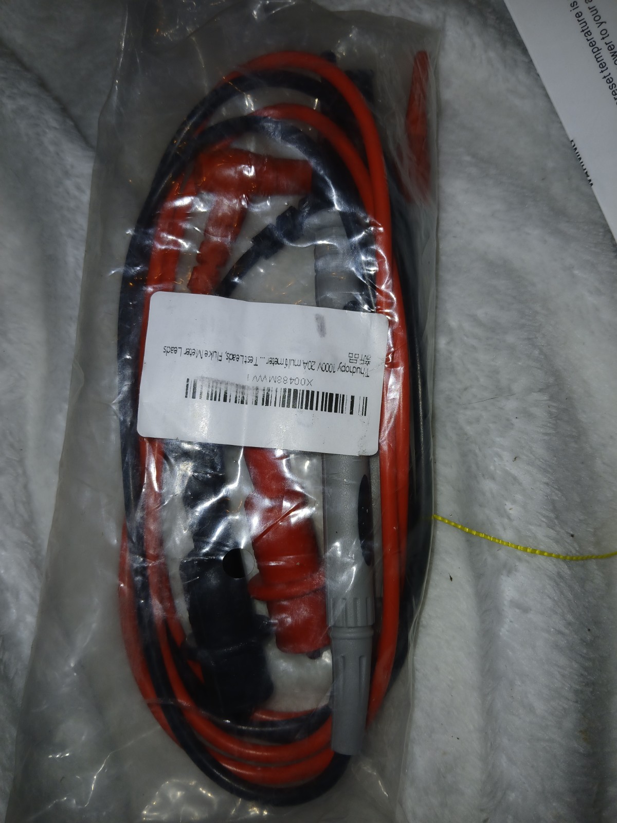 1000V 20A Multimeter Lead, Multimeter Probes, Volt Meter Test Lead