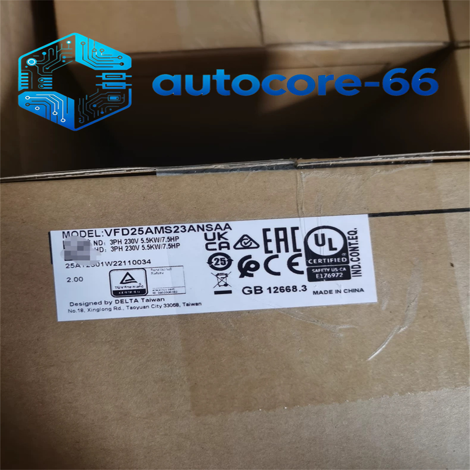 1PC Brand New VFD25AMS23ANSAA One-year warranty DHL/Fedex Fast shipping