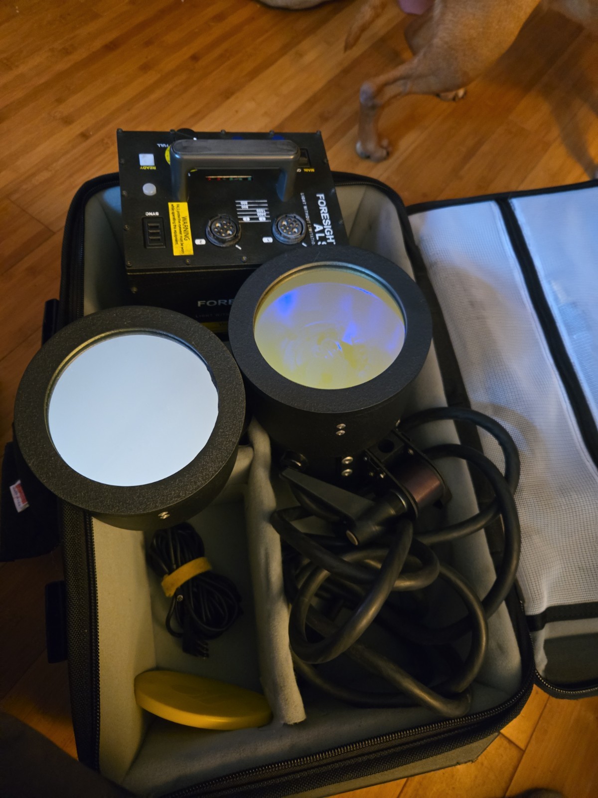 Foresight ALS Forensic Alternate Light Source w/ LightHawk Case – Tested