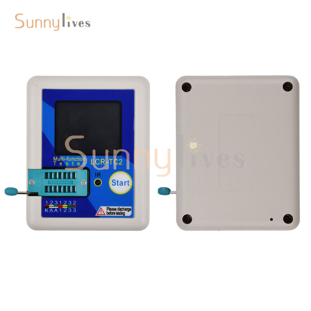 LCR-TC2 Upgraded Version of High Precision Transistor Tester V2.3E English&Cable