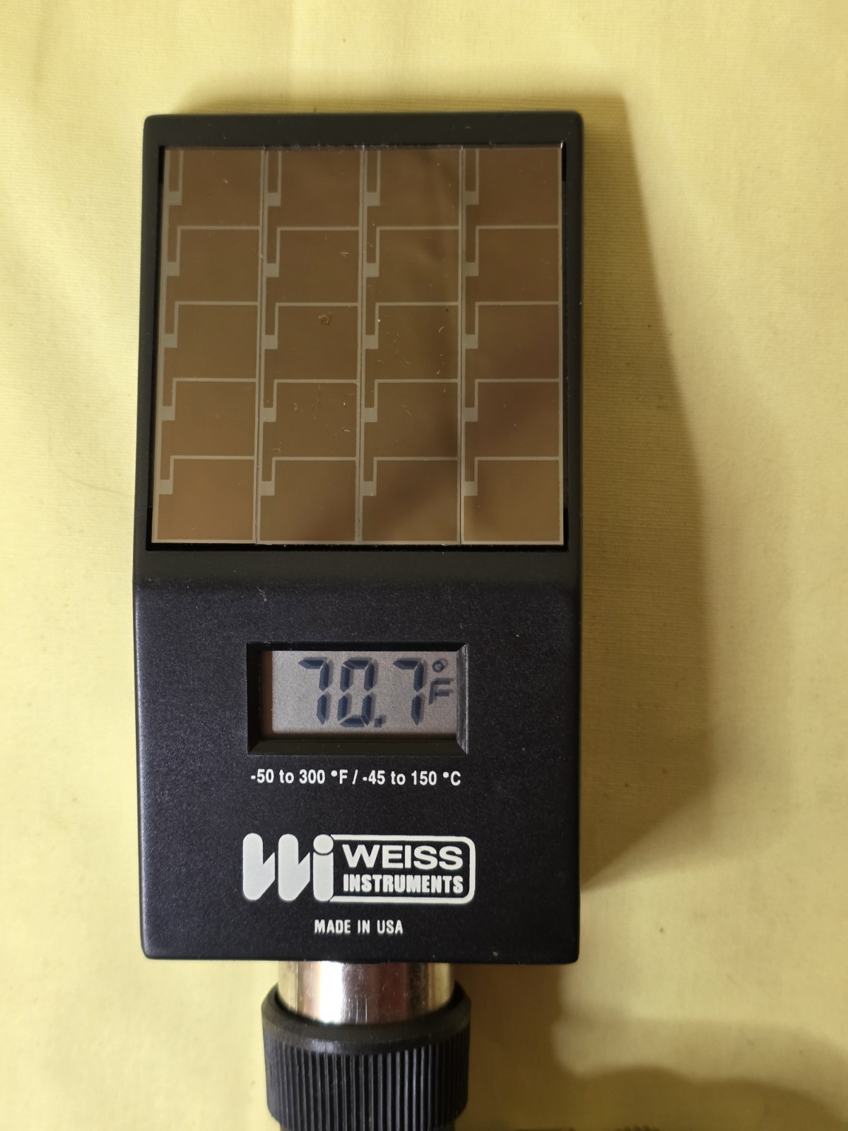 WEISS DVU35 ~ Digital Thermometer ~ Vari-Angle 3.5″ Stem ~ Made in USA