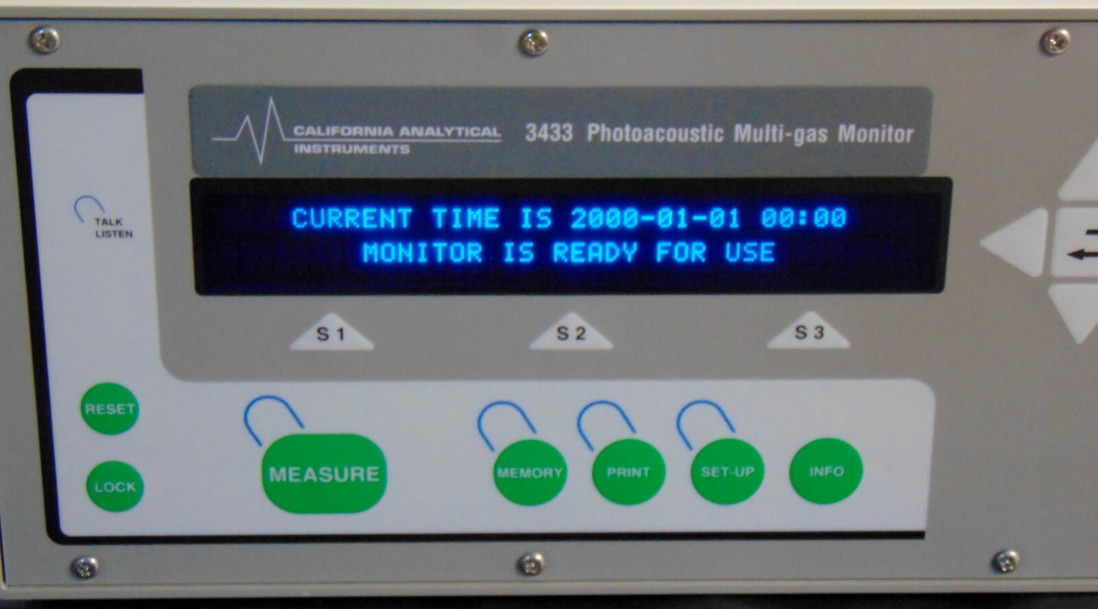 Innova Model 3433 Photoacoustic Multi-Gas Monitor California Analytical 3433A