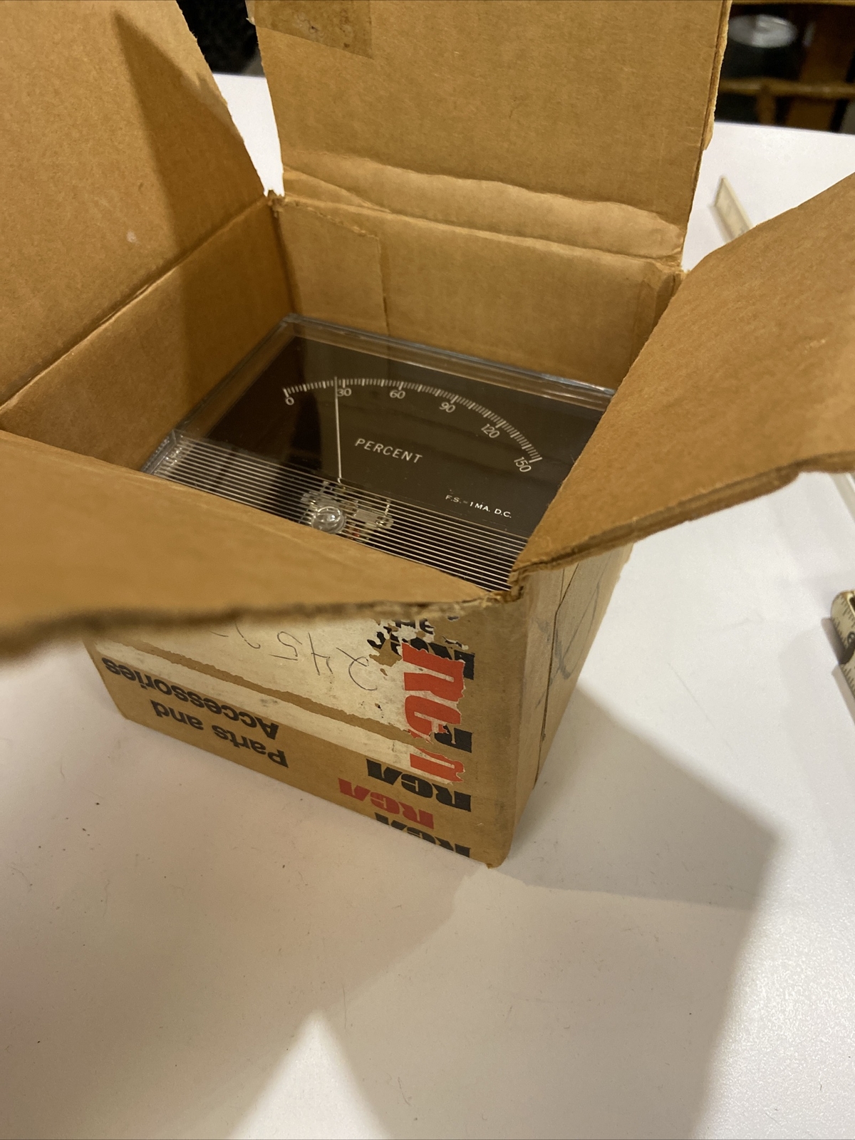 0-150 Percent Power Analog Panel Meter Model 55141 Unbranded #S