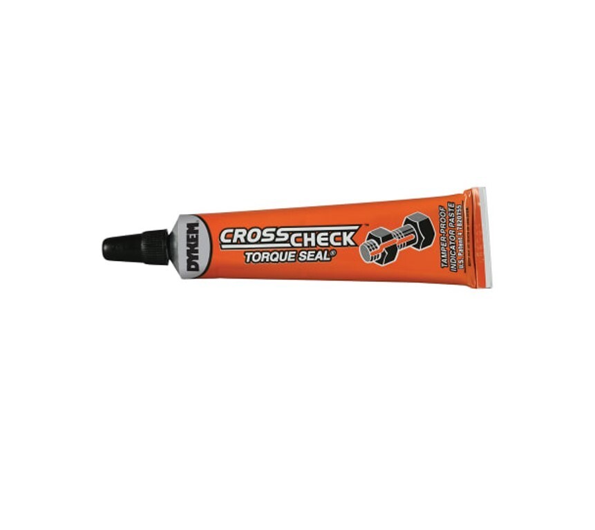 Dykem 83314 1oz Tube Cross Check ORANGE Tamper Proof Indicator,24/Pack,Free Ship