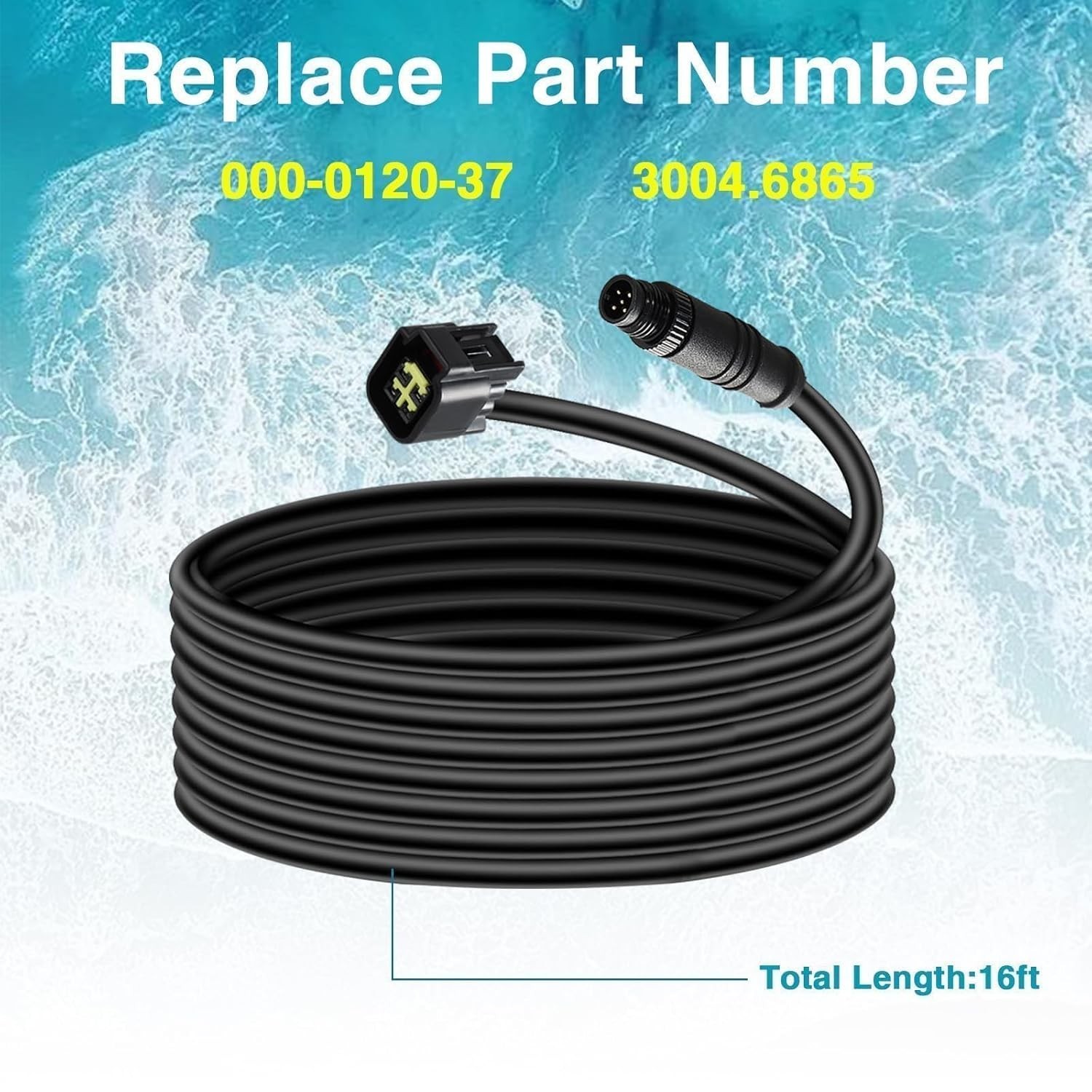 NMEA2000 Engine Interface Cable with T-Connector for Yamaha Outboards 2006-2023