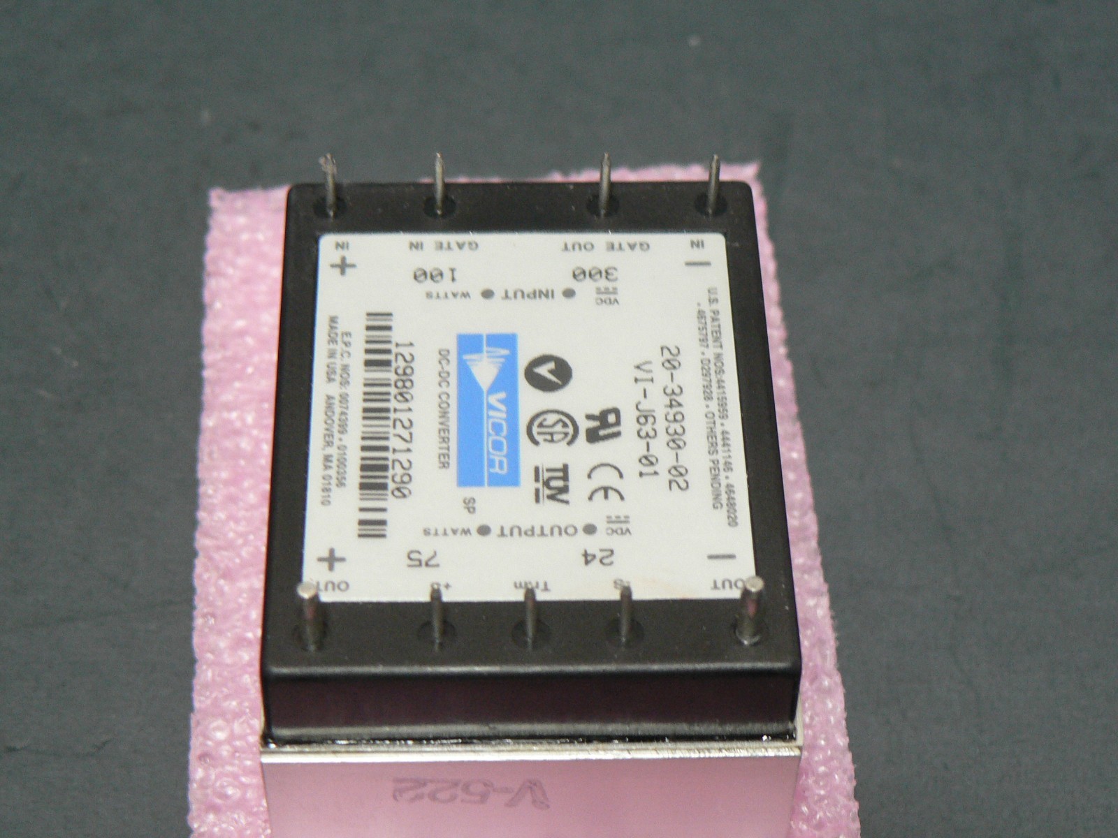 VICOR VI-J63-01 DC/DC CONVERTER POWER MODULE “US SELLER” “FREE US SHIPPING”