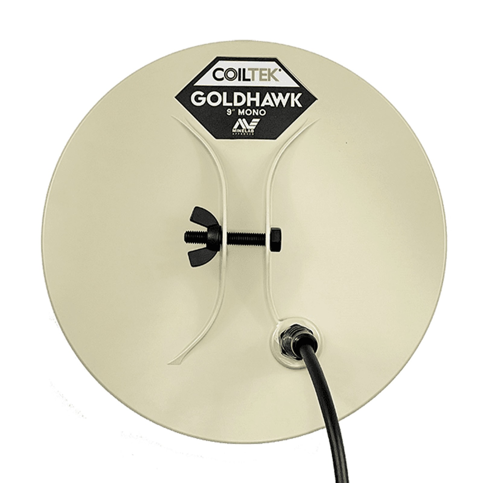 Coiltek Goldhawk 9″ MONO Search Coil for Minelab GPX 6000 – C06-0009