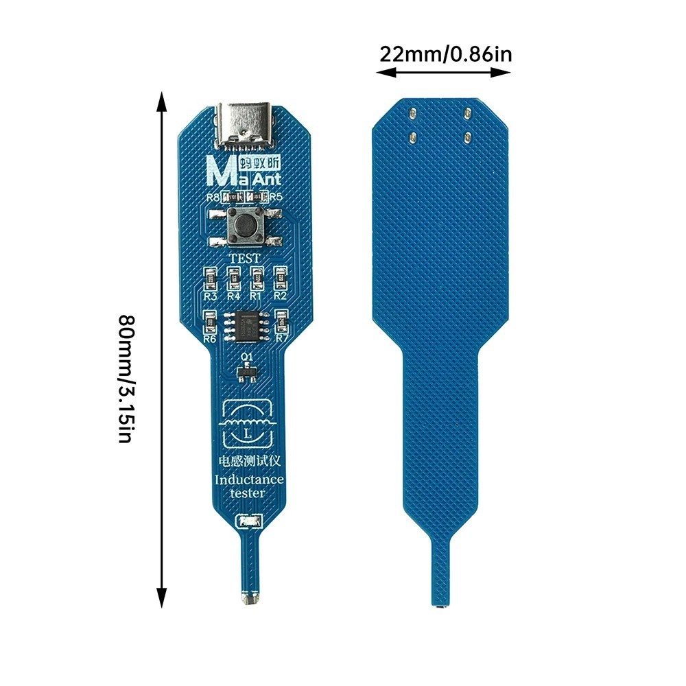 M093 Inductance Tester Motherboard Coil Tester Inductor Detector Repair Tool SP